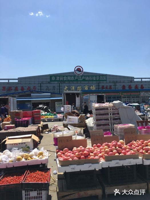 北京大洋路批發市場 食用農產品批發流通的重要樞紐